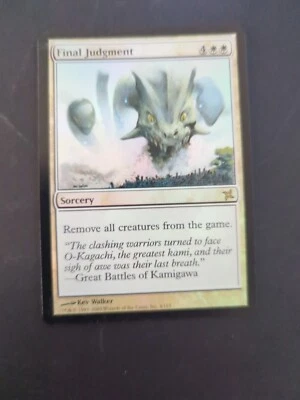Final Judgment Foil Betrayers of Kamigawa White Rare MTG Magic Card - Image 1 of 2