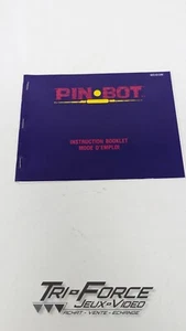 Pin Bot Nintendo NES Manual Instructions Booklet - Imagen 1 de 1