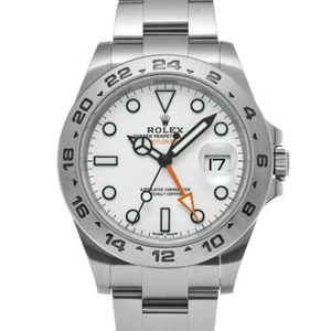 ROLEX Explorer Ii 216570 White Case: 42×42mm Men's Used Watch #1212127 - Picture 1 of 6