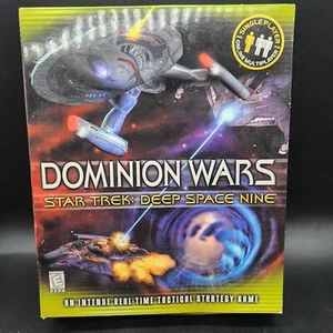Star Trek Deep Space Nine Dominion Wars PC Big Box Video Game - Picture 1 of 7