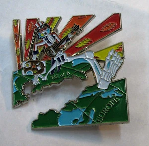 GRATEFUL DEAD METAL LAPEL PIN NEW 1977 OOP LICENSED RELIX LIMITED GARCIA WORLD - Picture 1 of 2