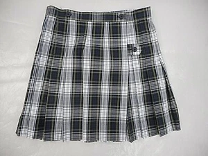 Girls R/K Multi-Color Kilt Wrap-A-Round Uniform Skirt Sizes 6 1/2 - 10 1/2 - Picture 1 of 5