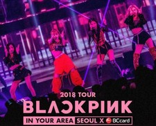 Blackpink 2018 Tour em sua área Seoul MERCADORIAS Oficiais Conjunto CARTÃO FOTOGRÁFICO CARTÃO FOTOGRÁFICO
