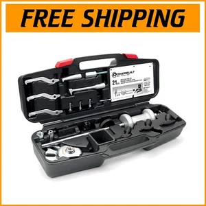 Compact 21-Piece Axle Puller Tool Set for Efficient Front & Rear Vehicle Repairs - Picture 1 of 9