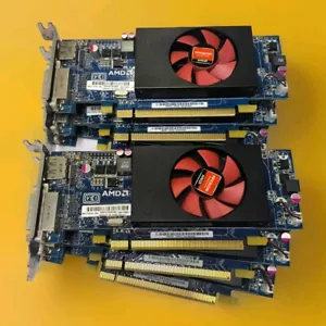 ๐ LOT 6x AMD HD8490 Repasted 1GB Graphics GPU - Low Profile SFF โ
DP DVI Radeon - Picture 1 of 1
