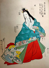 Woodblock Print Book Kimono Sword illustration  3 books set Meiji Rare Japan