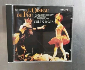 CD blue face PHILIPS w. germany STRAVINSKY l'oiseau de feu COLIN DAVIS - Picture 1 of 3