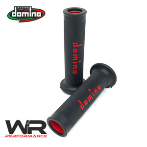 Domino Handlebar Grips Red/Black for Yamaha YZF-R6 1JS 2012-2013