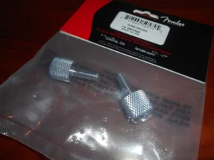 NEW - Genuine Fender Piggyback Thumb Screws (2), 099-0720-000 - Picture 1 of 1