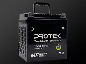 YIX30L-BS GYZ32HL 12V 30Ah GEL Battery for 1999-2017 Harley Road Glide King FLH - Picture 1 of 9
