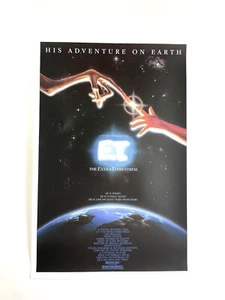 E.T. The Extra Terrestrial Rare Mondo Movie Poster Print Stephen Spielberg 🛸 - Picture 1 of 4