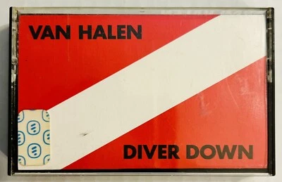 VAN HALEN - Diver Down - Vintage Cassette Tape Warner Bros M5 3677 1982 - Image 1 of 4