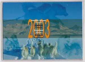 Groenlandia Set Anno Ufficiale Completo 2003, Nuovo di zecca, nuovo di nuovo - Foto 1 di 1