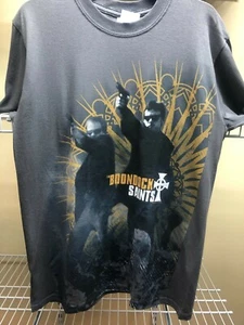 New Vintage 90s Design The Boondock Saints Movie Promo T-Shirt Anvil Gray Large - Picture 1 of 6