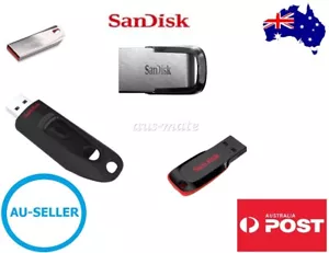 USB Drive 3.0/2.0 SanDisk Ultra Fit 32GB 64GB 128G 256G 16G Type-C iXpand Memory - Picture 1 of 19