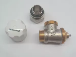 V300EBB15 Vannes Avec Pour Radiateur 1/2 " Raccord Cuivre Equipe Honeywell - Bild 1 von 1
