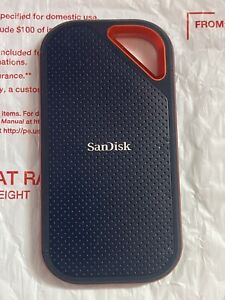 SanDisk 4TB Extreme PRO Portable SSD 100% good health SDSSDE81-4T00 PRO VERSION