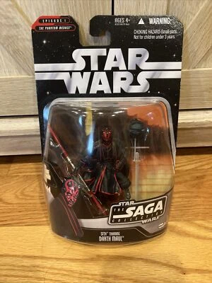 ¡NUEVA FIGURA HASBRO 2006 SAGA STAR WARS COLECCIÓN ENTRENAMIENTO SITH DARTH MAUL! S78 Foto 1 de 3