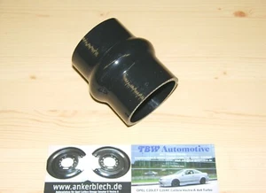 Wulst Silikonschlauch 60 mm schwarz *NEU* Hump hose Verbinder LLK Turbo 60mm iD - Picture 1 of 3