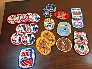 Vintage Bowling Patch Lot of 24, Unused, AJBC Mostly - Picture 1 of 10