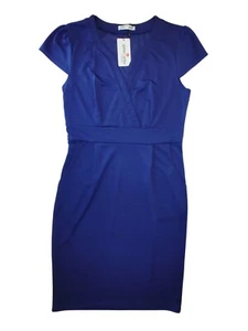 Ceasikery Business Office Casual Dress Women's Size Large Navy Blue - Picture 1 of 8