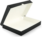 , Folio Storage Box, Clamshell Design with Metal Edge, 16.5 X 20.5 X 1.75 Inch, 