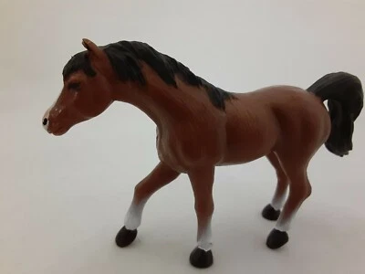 Terra By Battat  Brown Horse Toy Figure 4.5" Long - Image 1 of 4