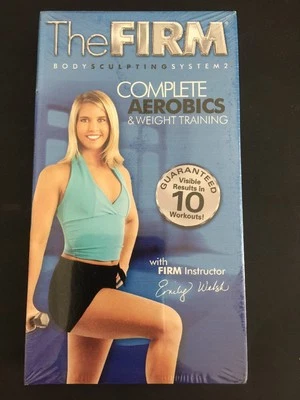 THE FIRM BODY SCULPTING SYSTEM 2 new vhs COMPLETE AEROBICS & WEIGHT TRAINING  - Image 1 of 2