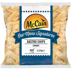 McCain Menu Signatures Gastro Chunky Chips | 4x2.27kg | Free Delivery - Picture 1 of 1