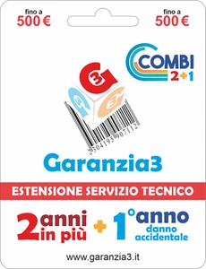 Garanzia3 COMBI 2+1 FINO A 500€ - Foto 1 di 1