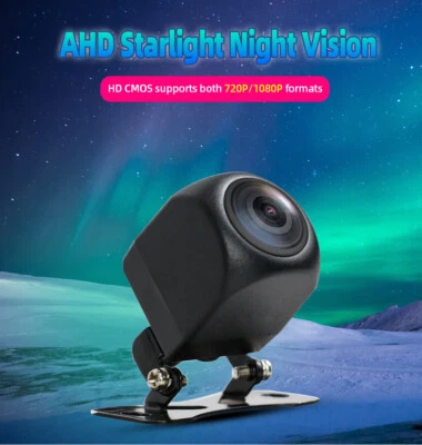 AHD Car Backup Camera Waterproof Plate Rear View Night Vision Reverse 1080P 720P - Image 1 of 4