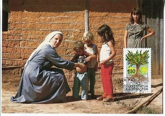 D17647 Children Tree Maximum Card Liechtenstein - Image 1 of 1