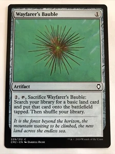Magic The Gathering Commander Anthology Volumen II Wayfarer's Bauble 229/312 casi nuevo - Imagen 1 de 2