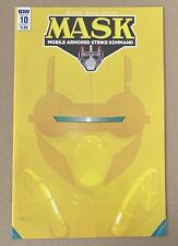MASK #10 Yellow Variant IDW Comic Book
