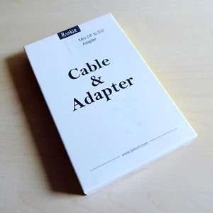 Rankie Mini DisplayPort (Mini DP) to DVI Cable Adapter R-1131 - Picture 1 of 2