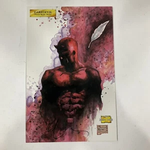 IMPRESIONES MARVEL MASTER DAREDEVIL NY DAVID MACK FIRMADAS 2001 - Imagen 1 de 3