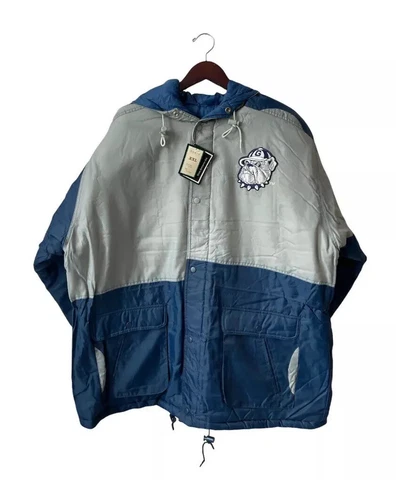 vintage georgetown hoyas conic jacket coat mens size XXL deadstock NWT 90s NOS Cover