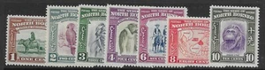 NORTH BORNEO SG303/9 1939 SET TO 10c MTD MINT - Picture 1 of 1