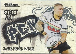 2020 Nrl Traders Street Art (SA11) JAMES FISHER-HARRIS Panthers