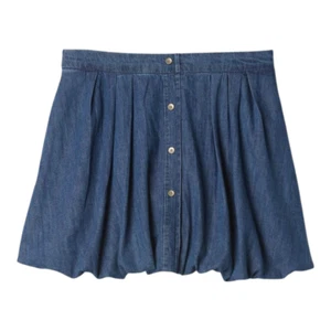 Minigonna nuova con etichette Gap plissettata denim orlo a bolla western preppy casual donna 20 - Foto 1 di 10