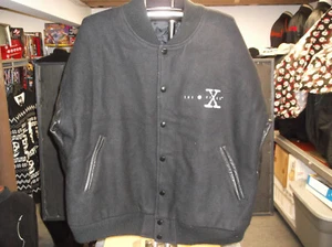 The X Files 1995 Leather/Wool Varsity Jacket+ Vest-Science Fiction TV - Picture 1 of 15