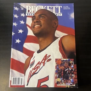Beckett Basketball Monthly Issue #72 July 1996 Grant Hill Glenn Robinson - Picture 1 of 3