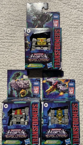 *LOT Of 3*Transformers Generations Legacy Evolution (3) DINOBOTS FAST SHIPPING💨 Cover