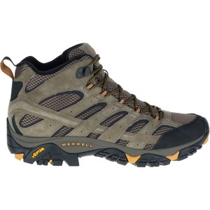 Merrell Men Moab 2 Mid Ventilator Wide Width Hiking Boots Suede,Leather-And-Mesh
