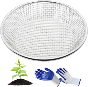 Sand Soil Compost Sifter for Gardening, Rocks Dirt Sieve for 5 Gallon Bucket (1/ - Picture 1 of 6