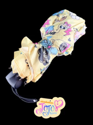 2018 Culturefly Licensed Nickelodeon Jojo Siwa Child's Umbrella Emoji Yellow - Image 1 of 4