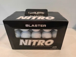 Nitro Blaster Golf Balls White 45 Count Outdoor Golfing New - Picture 1 of 3