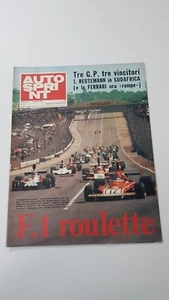 Autosprint n. 14 1974 - Tre GP tre Vincitori - F1 Roulette - Foto 1 di 3