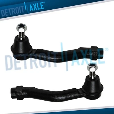Both (2) New Front Outer Tie Rod Ends for 2005-2010 Kia Sportage Hyundai Tucson - Image 1 of 4