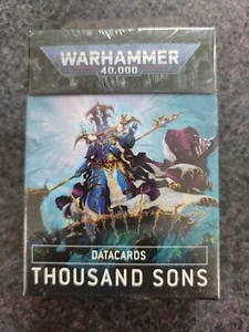 Tarjetas de datos Warhammer 40k Thousand Sons 2021 9a edición - Imagen 1 de 2